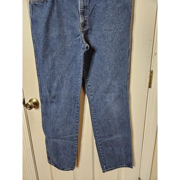 Vintage HIS Jeans Mens 36x34 Made USA 90s Acid Wash Meduim H.I.S. - Picture 3 of 12